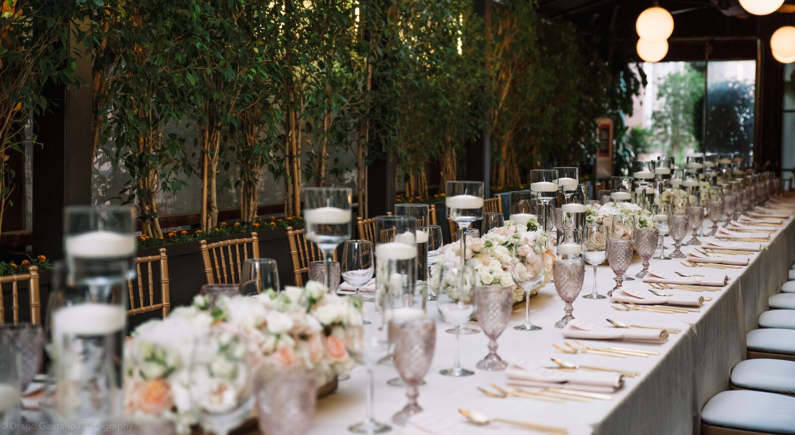 Reception layout